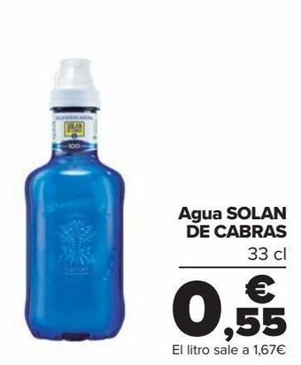 Carrefour Agua solan de cabras oferta