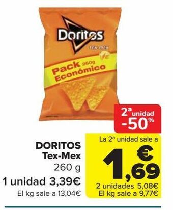 Carrefour Doritos tex-mex oferta