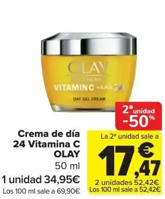Carrefour Crema de día 24 vitamina c olay oferta