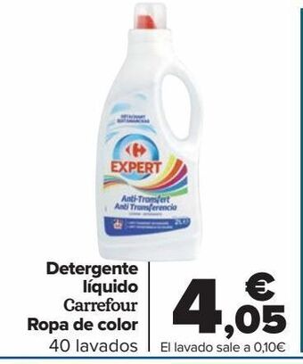 Carrefour Detergente líquido carrefour ropa de color oferta