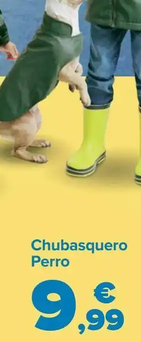 Carrefour Chubasquero perro oferta