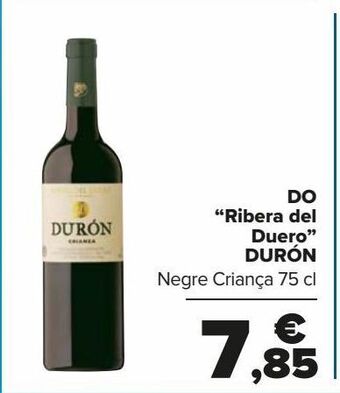 D.o. "ribera del duero" durón