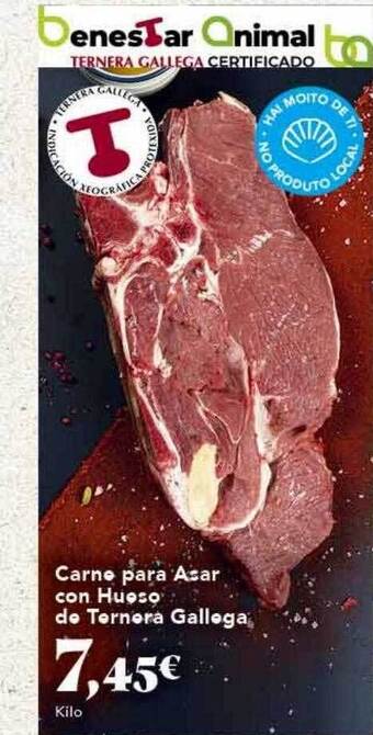 Gadis Carne para asar con hueso de ternera gallega oferta