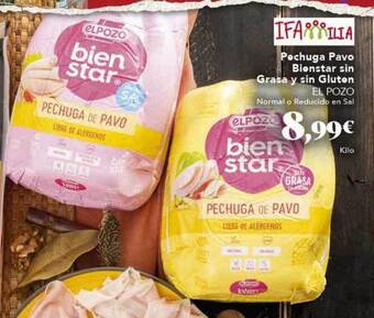 Gadis Pechuga pavo bienstar sin grasa y sin gluten el pozo oferta