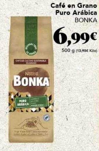 Gadis Café en grano puro arábica bonka oferta