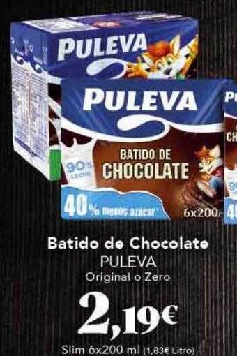 Gadis Batido de chocolate puleva oferta