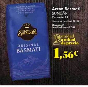 Gadis Arroz basmati sundãri oferta
