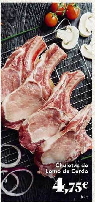 Gadis Chuletas de lomo de cerdo oferta