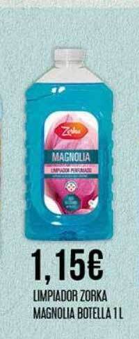 Claudio Limpiador zorka magnolia botella oferta