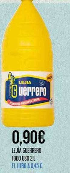 Claudio Lejía guerrero todo uso oferta