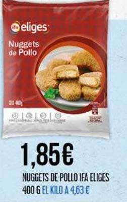 Claudio Nuggets de pollo ifa eliges oferta