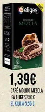 Claudio Café molido mezcla ifa eliges oferta