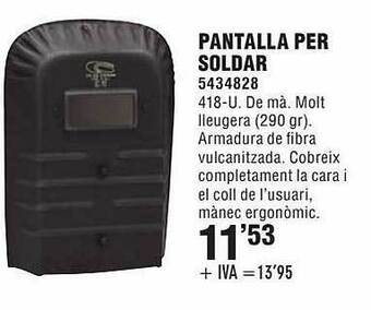 Optimus Pantalla per soldar oferta