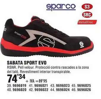 Optimus Sabata sport evo oferta