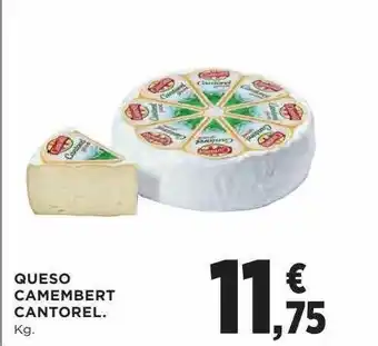 Hipercor Queso camembert cantorel oferta
