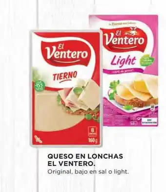 Hipercor Queso en lonchas el ventero oferta