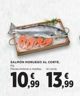 Hipercor Salmón noruego al corte oferta