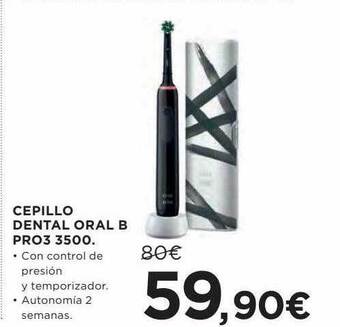 Hipercor Cepillo dental oral b pro3 3500 oferta