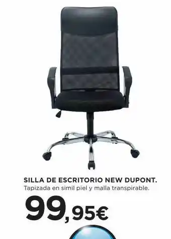 Hipercor Silla de escritorio new dupont oferta