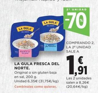 Hipercor 2a unidad -70% la gula fresca del norte oferta