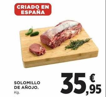 Hipercor Solomillo de añojo oferta