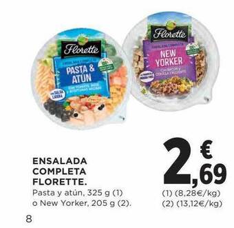 Hipercor Ensalada completa florette oferta