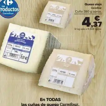 Carrefour Queso viejo oferta