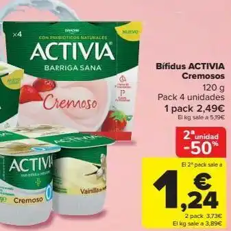 Carrefour Bífidus activia oferta