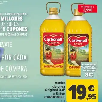 Carrefour Aceite de oliva oferta