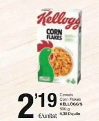 SPAR Cereals corn flakes kellogg's oferta