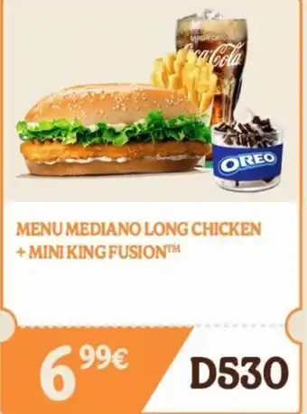Burger King Coca-cola oreo oferta