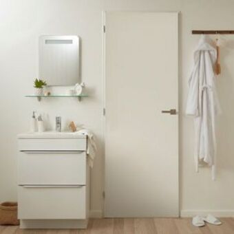 Brico Depôt Puerta exmoor blanca derecha 203 x 72,5 cm oferta