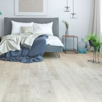 Brico Depôt Suelo laminado blanco doncaster ac4 8 mm oferta