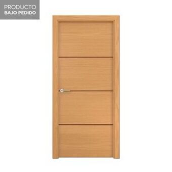 Brico Depôt Puerta ortegal texturizada roble derecha 203 x 72,5 cm oferta