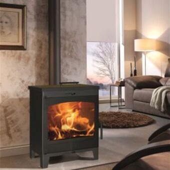 Brico Depôt Estufa leña bristol 10,2 kw panadero oferta