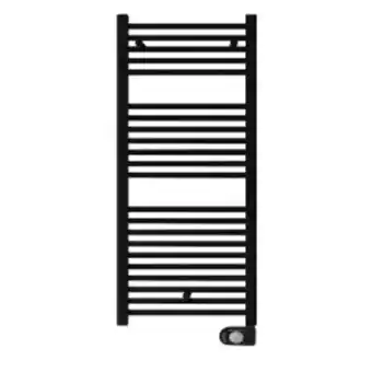 Brico Depôt Radiador toalleros digital kronos negro 600 w inerzia oferta