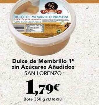 Gadis Dulce de membrillo 1a sin azúcares añadidos san lorenzo oferta
