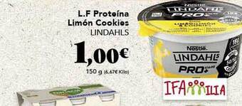 Gadis L.f. proteína limóñ cookies lindahls oferta