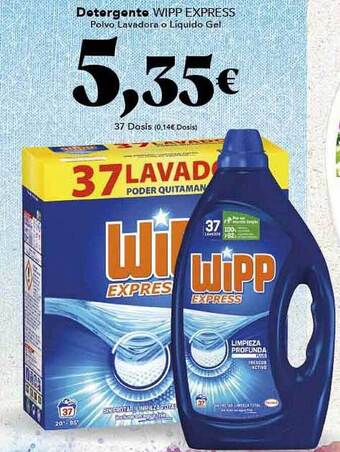 Gadis Detergente wipp express oferta