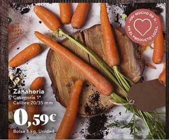 Gadis Zanahoria oferta