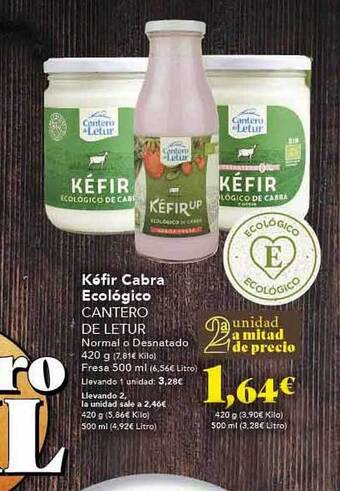 Gadis Kéfir cabra ecológico cantero de letur oferta
