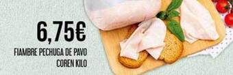 Claudio Fiambre pechuga de pavo coren oferta
