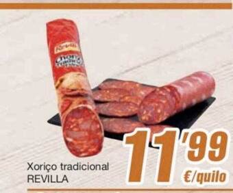 SPAR Fragadis Xoriço tradicional revilla oferta