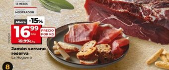 Maxi Dia Jamón serrano la hoguera oferta