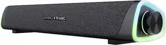 Amazon Trust gaming gxt 620 axon barra de sonido con iluminación rgb 12w, alimentación usb, 3.5mm jack, altavoz pc para ordenado... oferta