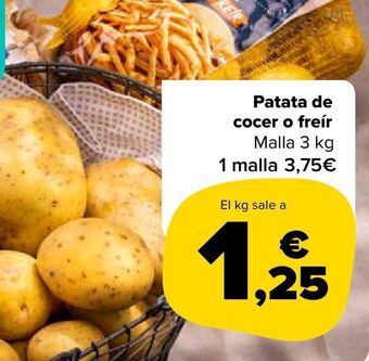 Carrefour Market Patata de freír o cocer carrefour oferta