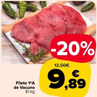Carrefour Market Filete 1ªa de vacuno oferta