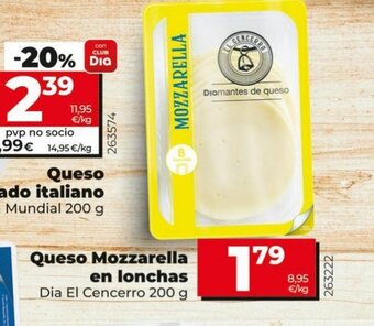 Maxi Dia Mozzarella dia oferta