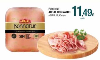 Condis Jamón cocido argal oferta