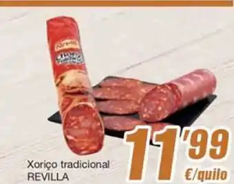 SPAR Xoriço tradicional revilla oferta